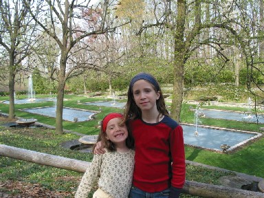 kids at Longwood Gardens