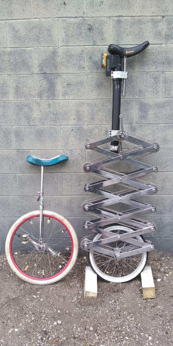 Scissor Unicycle compressed